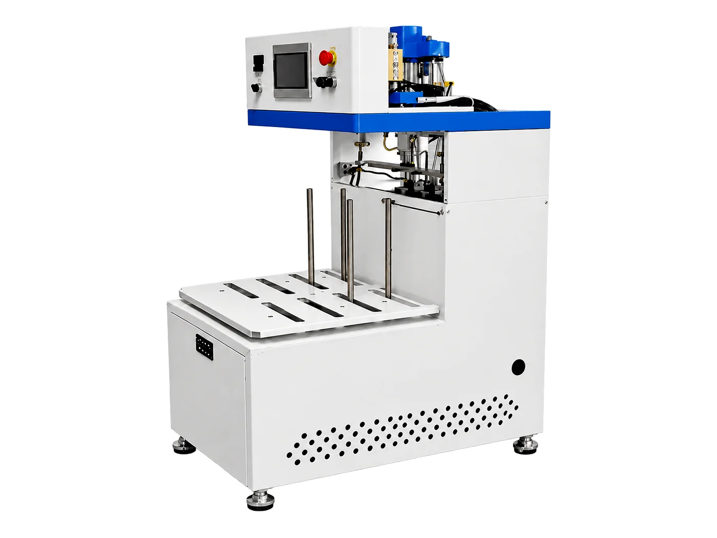 Magnet and Metal Insert Installation Machine